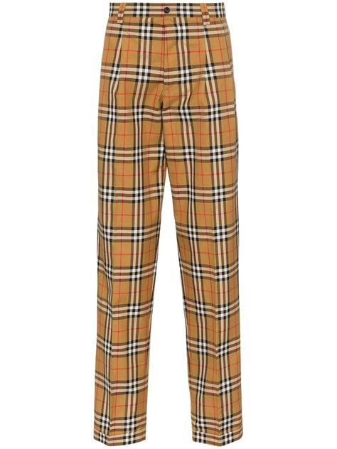 fake burberry print pants|burberry pants for men.